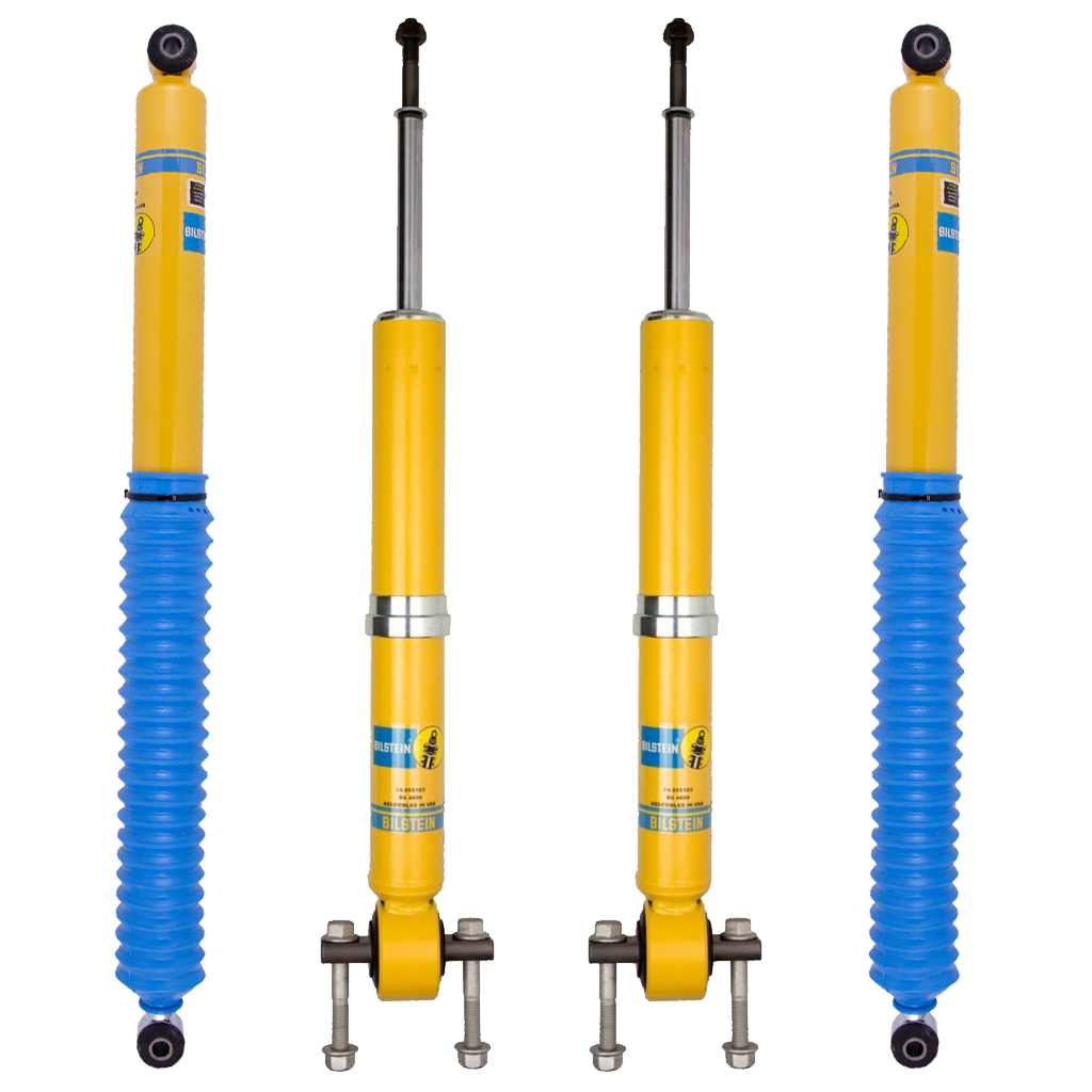 Bilstein 4600 Front and Rear Shocks for 2014 Ford F-150 2WD