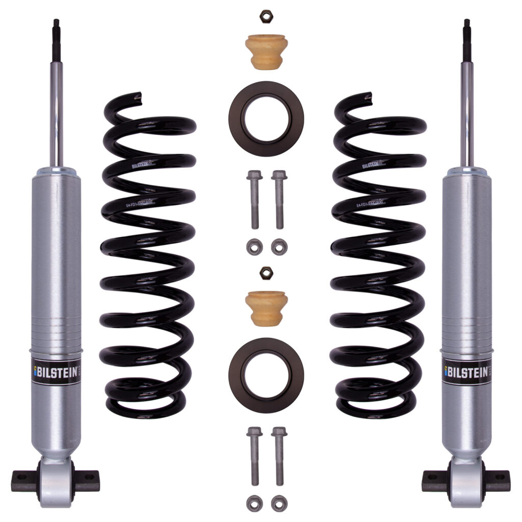 Bilstein 6112 0-2.5" Front Lift Coils And Shocks For 2021-2023 Ford F ...