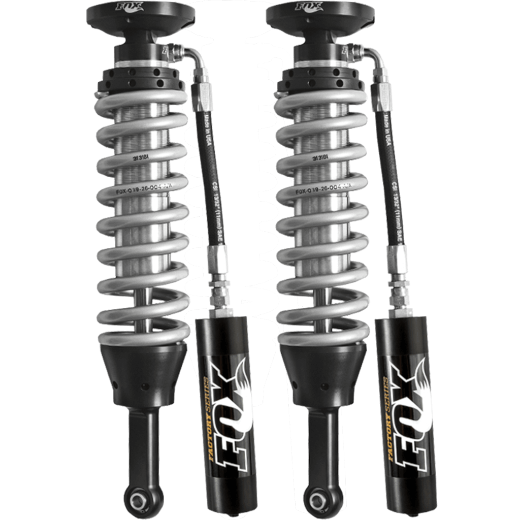 FOX 2.5 Factory Res 0-2" Front Lift Shocks 2016-2022 Toyota Tacoma 4WD