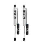 Fox Perf Series 2.0 Smooth Body 4-5 Front Lift Shocks for 2017-2022 Ford F-250-350 4WD Super Duty Cab and Chassis with Reservoir Compression Adjustable