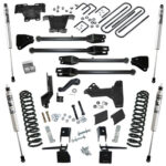 SuperLift 6 Complete Lift Kit for 2017-2022 Ford F-250 4WD Diesel with FOX Shocks and 4-Link Arms