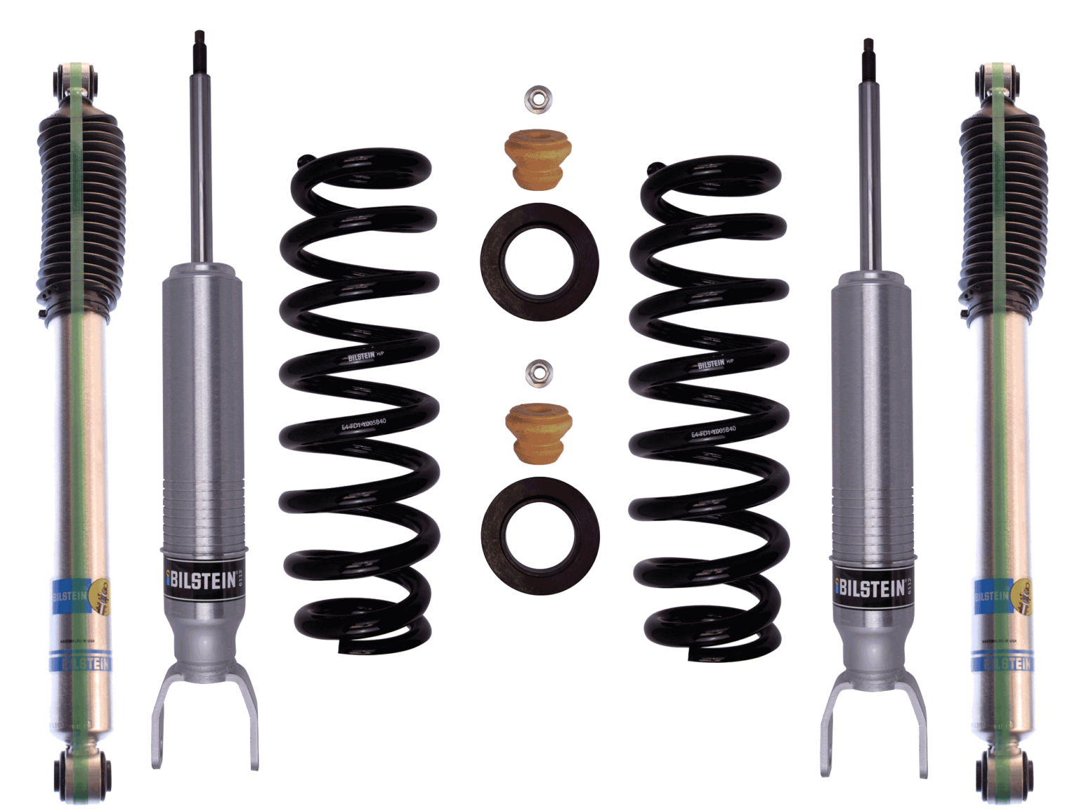 Bilstein 6112 0-2.75" Front Lift Kit And Shocks 2011-2018 Ram 1500 4WD