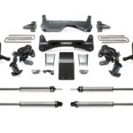 Fabtech 6 RTS Lift Kit System for 2011-2019 GMC Sierra 2WD-4WD with Dirt Logic Shocks k1046dl