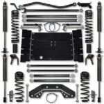 Rock Krawler LJ 4.5 Inch X Factor 4 Inch Stretch Stg 1 Long Arm Lift Kit w/ 2.25 RRD Shocks 04-06 Wrangler Unlimited - LJ45XFLA-4S1