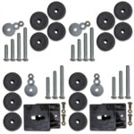 Rock Krawler JL Front and Rear Bump Stop Kit 1-4 Inch 18-Pres Wrangler JL - RK07124