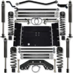 Rock Krawler TJ 3.5 Inch X Factor Stg 1 Long Arm Lift Kit w/ 2.25 RRD Shocks 97-02 Wrangler - TJ35XFLA-01S1