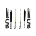 Bilstein 5100 .75-2 Front-0-1.5 Rear Lift Shocks with OME 2993-2991 2 for 05-10 JEEP Grand Cherokee (WK) 2WD-4WD