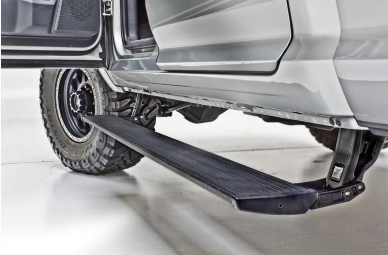 AMP Research Powerstep Plug-N-Play for 2022 F250/F350 2WD/4WD Super Cab ...