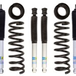 Bilstein 5112 2 Front and 0-1 Rear Lift Shocks 2014-2020 RAM 2500 4WD GAS