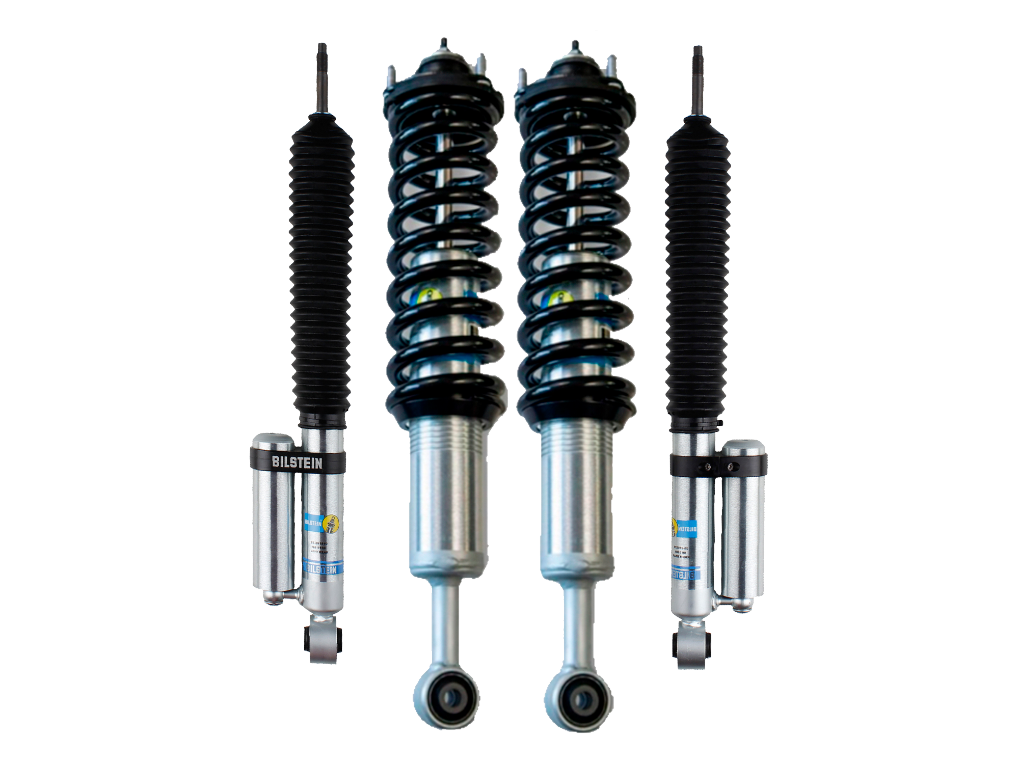 Bilstein B8 6112 1 3 Assembled Coilovers With Rear Coils And 5160