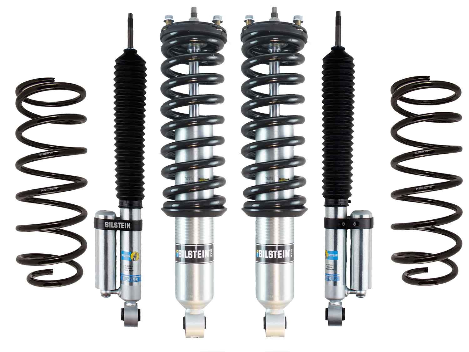 Bilstein B8 6112 1-3" Assembled Coilovers With Rear Coils And 5160 ...