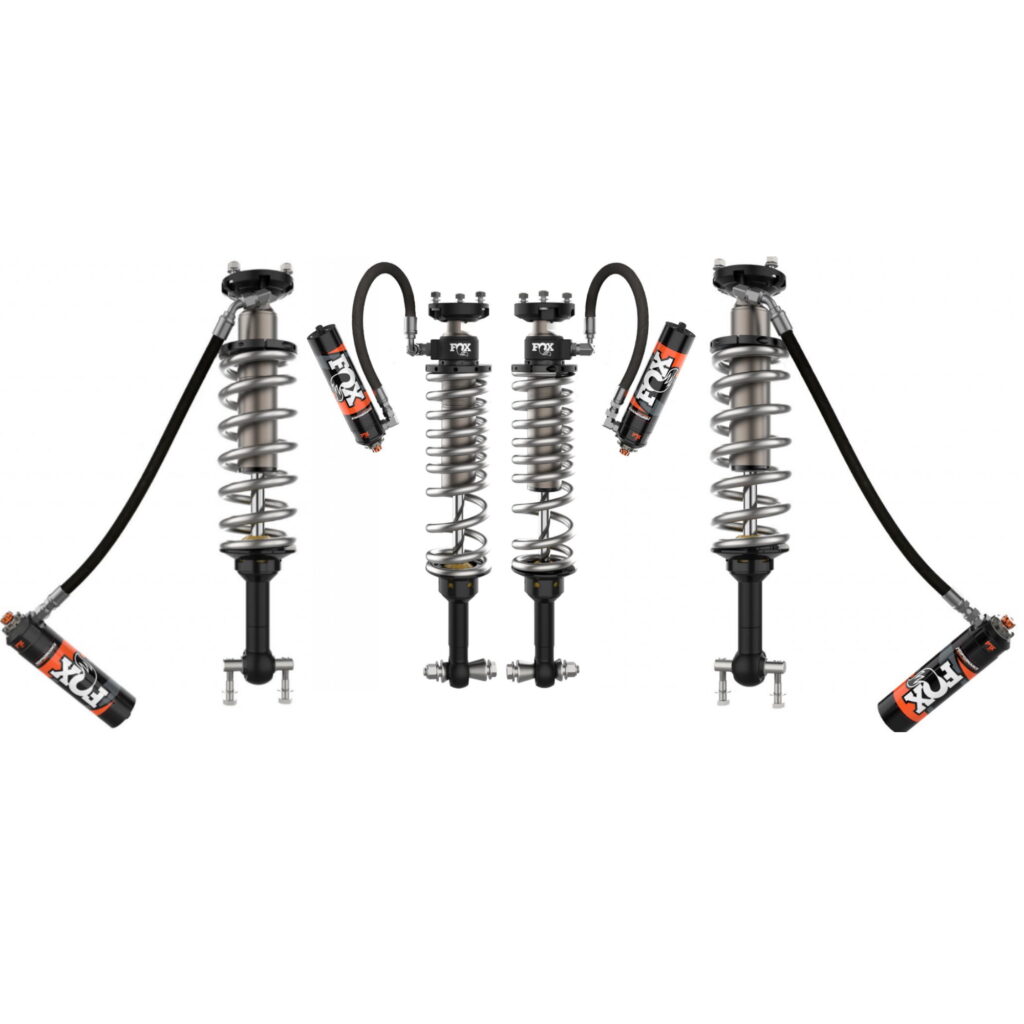 Fox Perf 2.5 Elite Series 3-4" Front and 2-3" Rear Lift Coilovers for