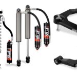 Cognito 3" Elite Uniball Leveling Kit with Fox Elite 2.5 Reservoir Shocks for 19-22 Silverado/Sierra 1500 2WD/4WD