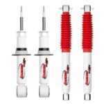 Rancho RS5000XTM 0" Lift Shocks for 2004-2012 GMC Canyon 2WD Front Coil Springs RS55770 RS55299