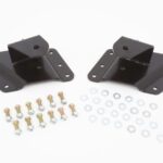 McGaughy's 3"" Drop Hangers Rear For 2002-2010 Chevy 2500 2wd/4wd 33086