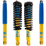 Bilstein 4600 Assembled Coilovers with OE Replacement Springs and Rear Shocks for 2005-2021 Nissan Frontier