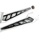 McGaughy's 6-10"" Radius Arm Billet Face Plates For 2013-2023 Ram 3500 4wd 51205