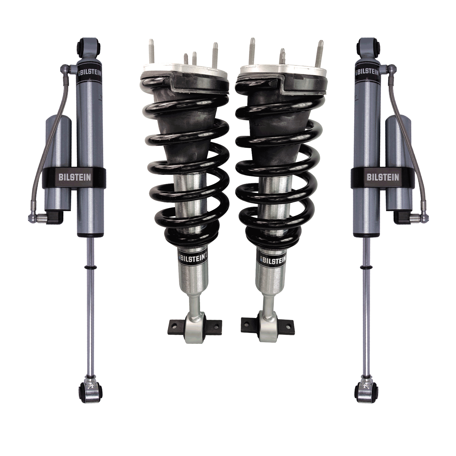 Bilstein 6112 Assembled Front 0-1.85" Lift Coilovers and Rear 5160 ...