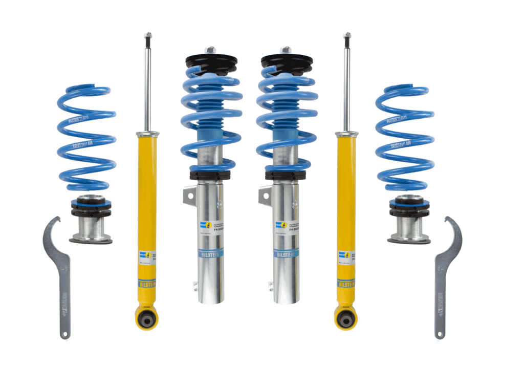 Bilstein B14 (PSS) 1.2-2" Lowering Performance Assembled Coilover and Coil/Shock Kit for 2015-2020 Audi A3