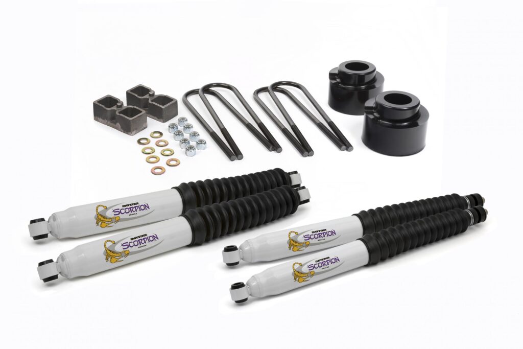 Daystar 2" Lift Kit W/Shocks For 2005-2017 Ford Super Duty KF09052BK