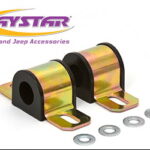 Daystar Sway Bar Bushing 1 1/8" ID Large Braket Pair KU05012BK