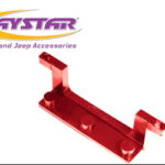 Daystar License Plate Bracket for Roller Fairlead Isolator Red KU70040RE