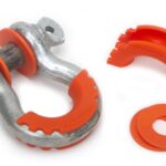 Daystar D-Ring Isolator and Washers Orange KU70057AG