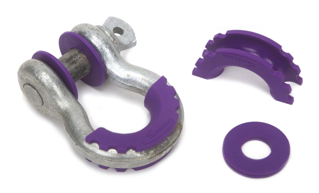 Daystar D-Ring Isolator and Washers Purple KU70057PR