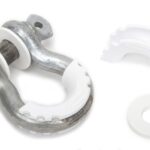 Daystar D-Ring Isolator and Washers White KU70057WH