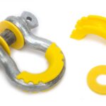 Daystar D-Ring Isolator and Washers Yellow KU70057YL