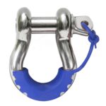 Daystar Locking D Ring Isolators Blue Pair KU70058RB