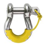 Daystar D Ring Lockers / Shackle Isolators Yellow Pair KU70058YL