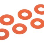 Daystar D-RING / Shackle Washers Set Of 8 Orange KU71074AG