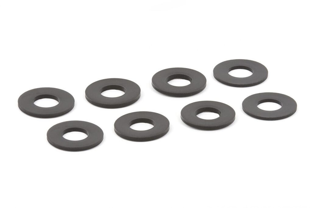 Daystar D-RING / Shackle Washers Set Of 8 Black KU71074BK