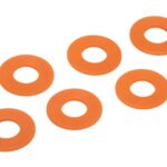 Daystar D-RING / Shackle Washers Set Of 8 Fl. Orange KU71074FA