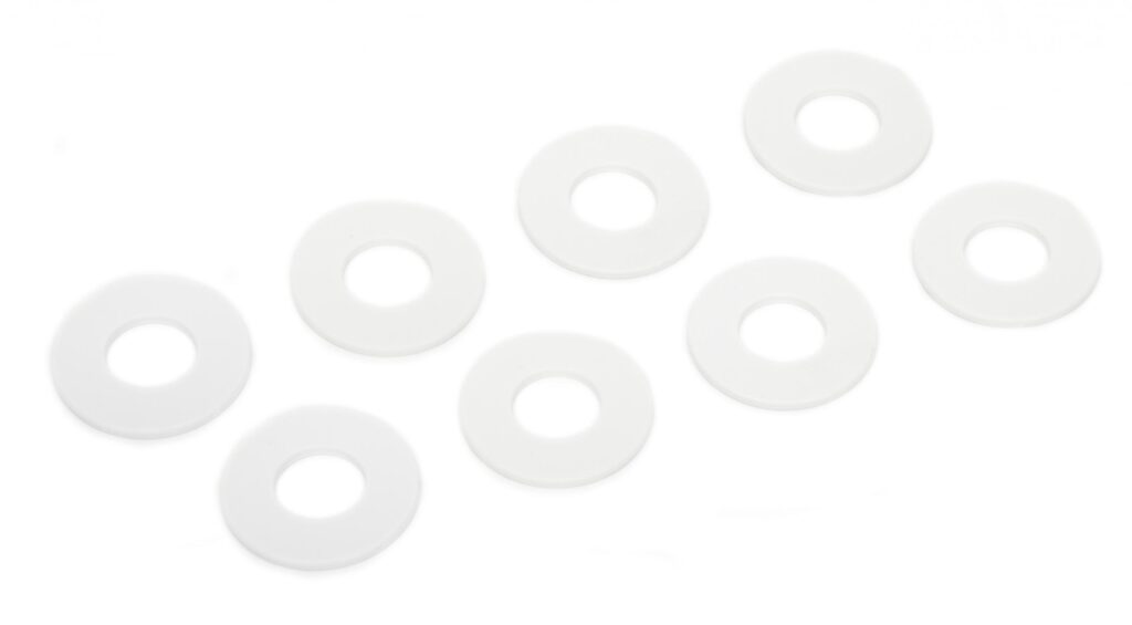 Daystar D-RING / Shackle Washers Set Of 8 White KU71074WH