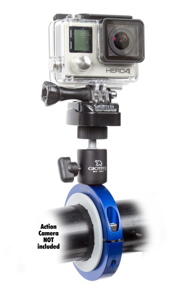 Daystar POV Camera Mounting System Fits Pairo Style Cam Blue Anodized Finish KU71108RB