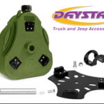 Daystar Cam Can Green Non-Flammable Liquids 2 Gallon W/ 1.5" Roll Bar Mount Includes Spout KU71129GN