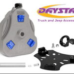 Daystar Cam Can Gray Drinking Water 2 Gallons W/ 1.5" Roll Bar Mount Includes Spout KU71129RB