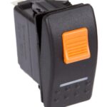 Daystar Universal Illuminated Locking Rocker Switch KU80017