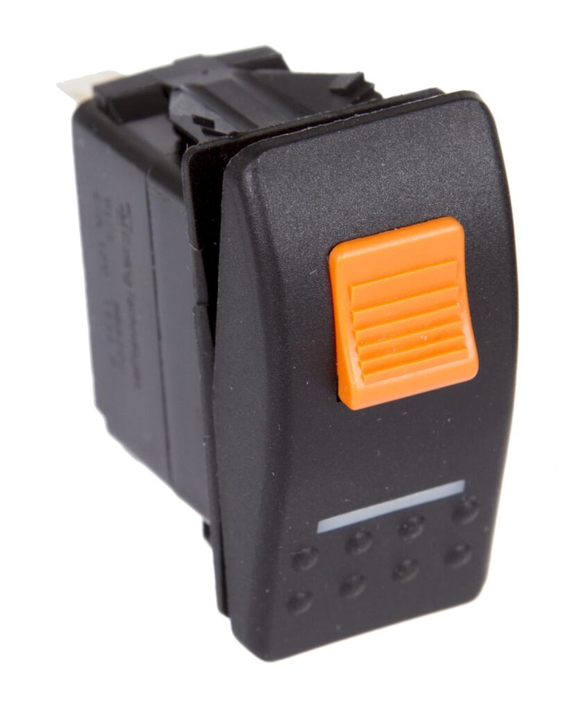 Daystar Universal Illuminated Locking Rocker Switch KU80017