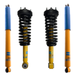 Bilstein 4600 Front Assembled Coilovers with OE Replacement Coils and Rear Shocks for 2004-2008 Ford F-150