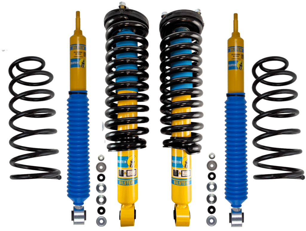 Bilstein 4600 Assembled Coilovers with OE Replacement Springs, Rear Shocks and Coils for 2007-2009 Toyota FJ Cruiser