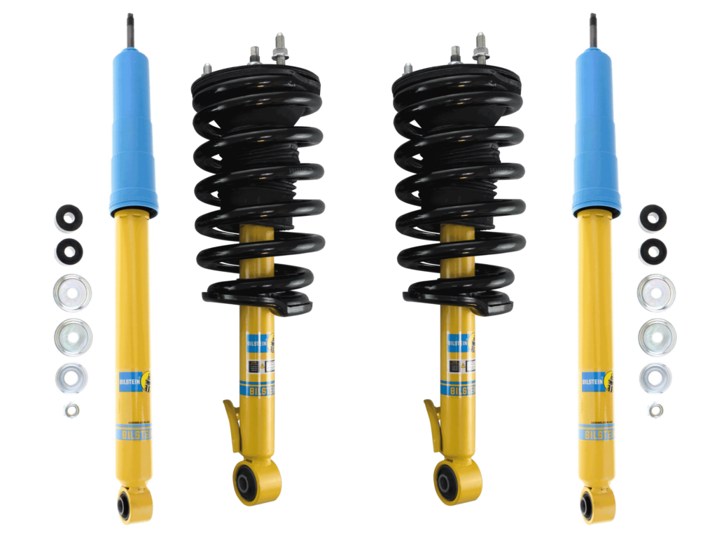 Bilstein 4600 Assembled Coilovers with OE Replacement Springs and Rear ...