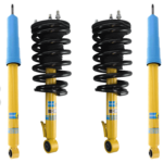 Bilstein 4600 Assembled Coilovers with OE Replacement Springs and Rear Shocks for 2005-2015 Toyota Tacoma 5 Lug