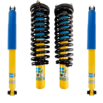 Bilstein 4600 Front Assembled Coilovers with OE Replacement Coils with Rear Shocks for 2002-2009 Chevrolet Trailblazer