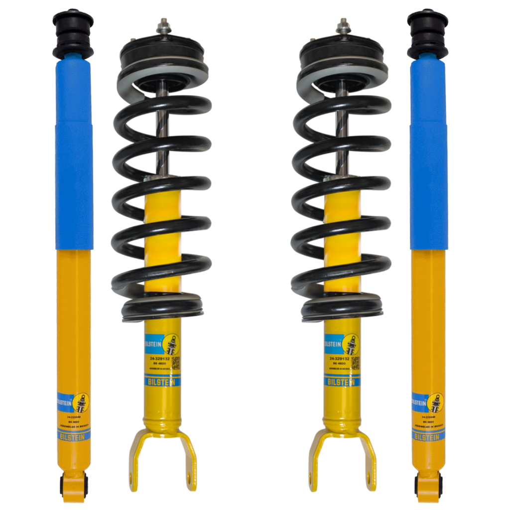 Bilstein 4600 Front Coilovers and Rear Shocks with OE Replacement Coils