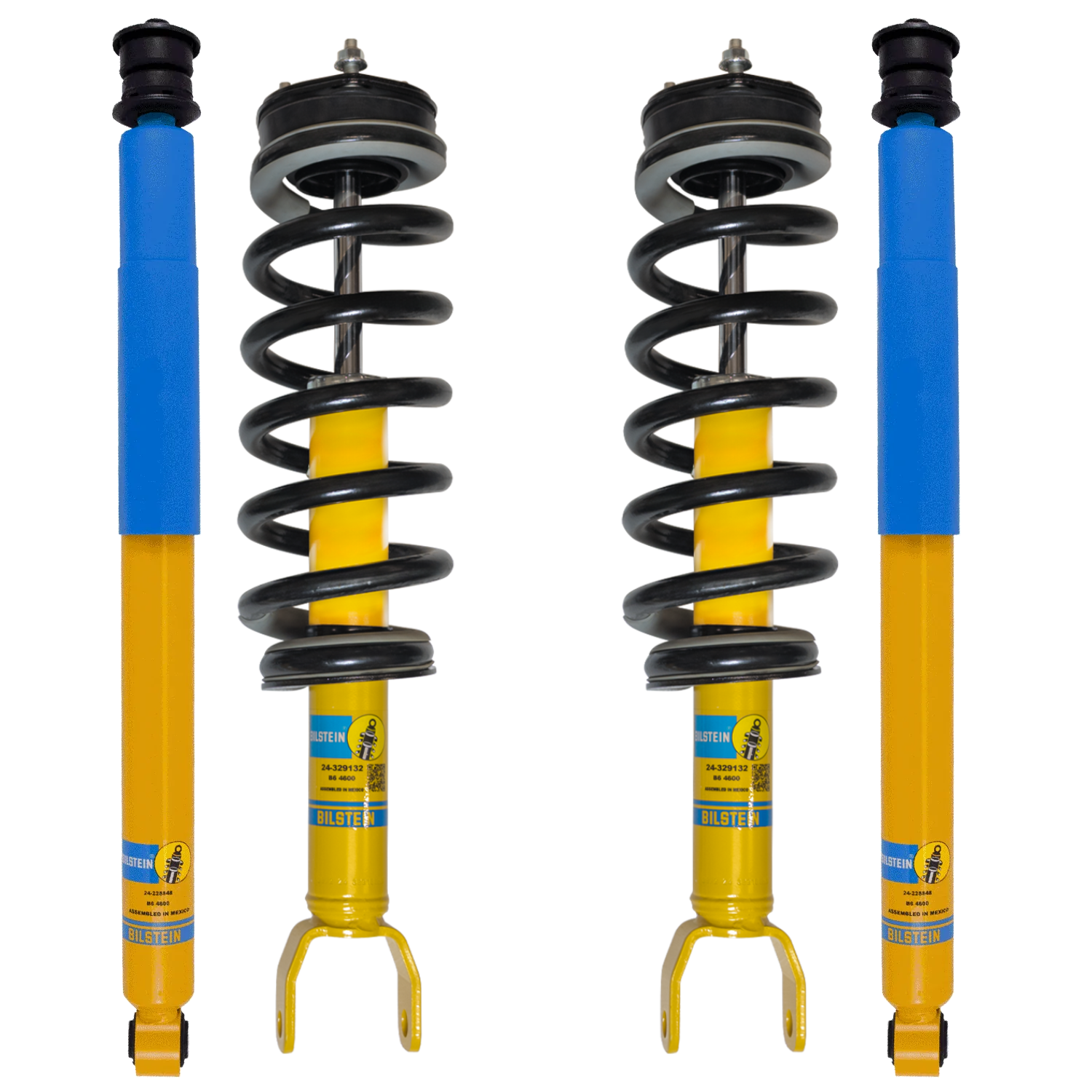 Bilstein 4600 Front Coilovers And Rear Shocks With Mopar Coils For 2019 2024 Ram 1500 New Body