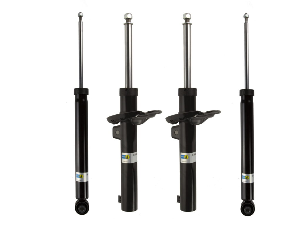 Bilstein B4 OE Replacement Front and Rear Shocks for 2015-2019 Volkswagen Golf SportWagen