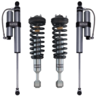 Bilstein 6112 0-2" Front Assembled Coilovers with 5160 Rear Reservoir Shocks for 2004-2008 Ford F-150 4WD